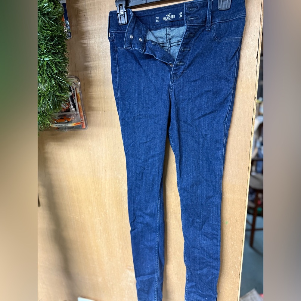 Hollister Dark Blue Skinny Jeans
